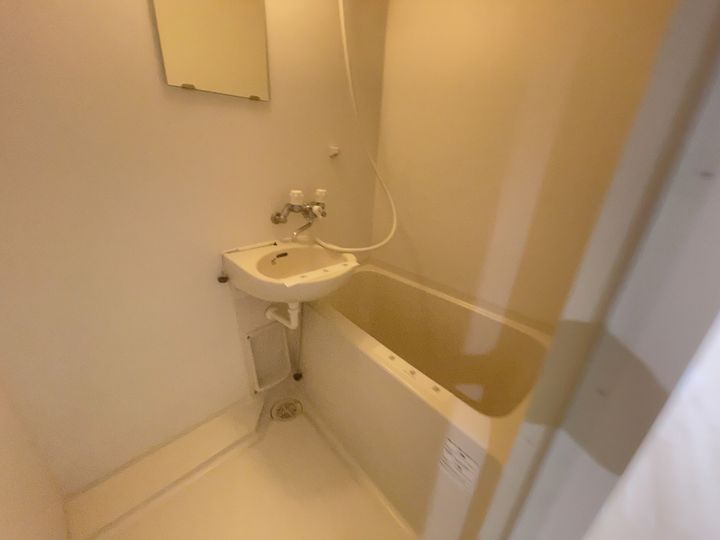 北海道札幌市手稲区曙六条2丁目の賃貸アパートの風呂