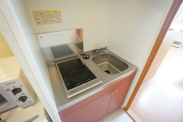 レオパレスプレミール203のキッチン