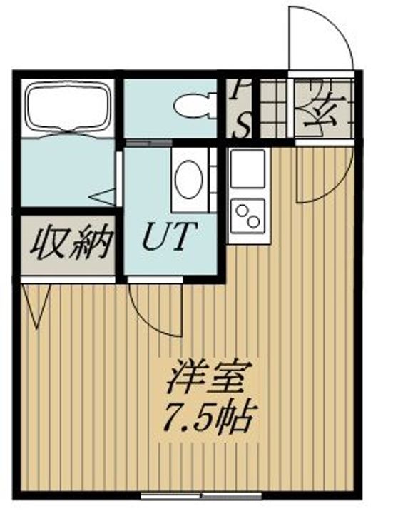 北海道札幌市手稲区前田八条14丁目の賃貸アパート0108の間取り