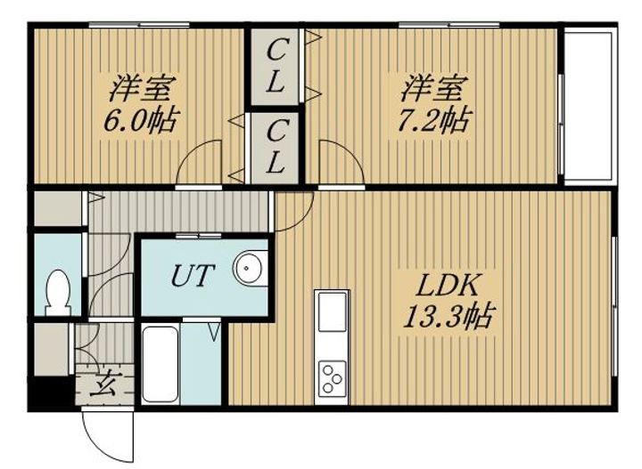 AC手稲壱番館の間取り