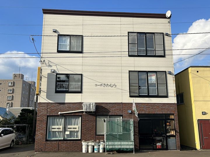 北海道札幌市手稲区稲穂一条1丁目の賃貸アパートの外観