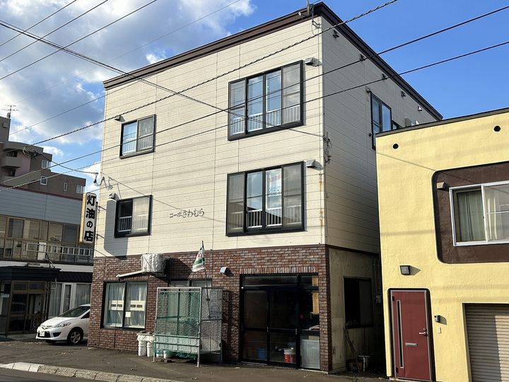 北海道札幌市手稲区稲穂一条1丁目の賃貸アパートの外観