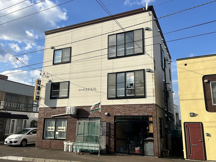 北海道札幌市手稲区稲穂一条1丁目の賃貸アパートの外観
