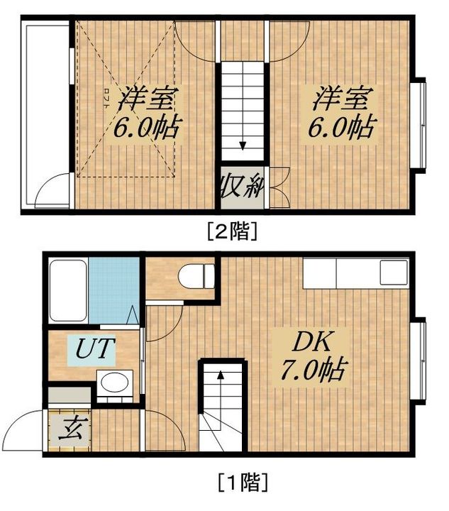 オーシャンビュウー銭函の間取り