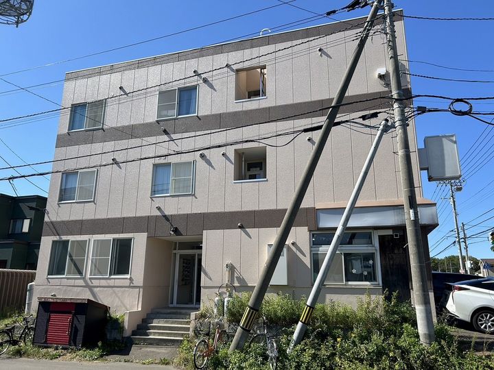 北海道石狩市花川南五条5丁目の賃貸マンションの外観