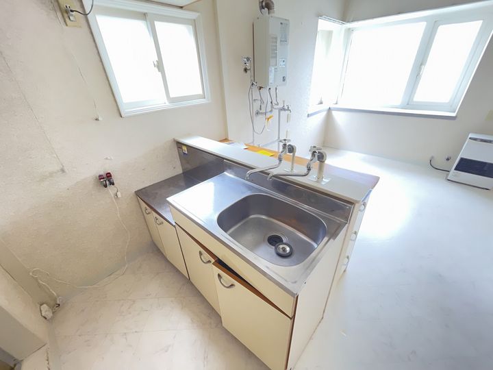 来夢ハイツII205のキッチン