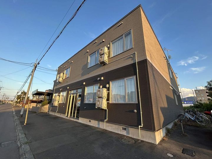 北海道札幌市手稲区曙六条2丁目の賃貸アパートの外観