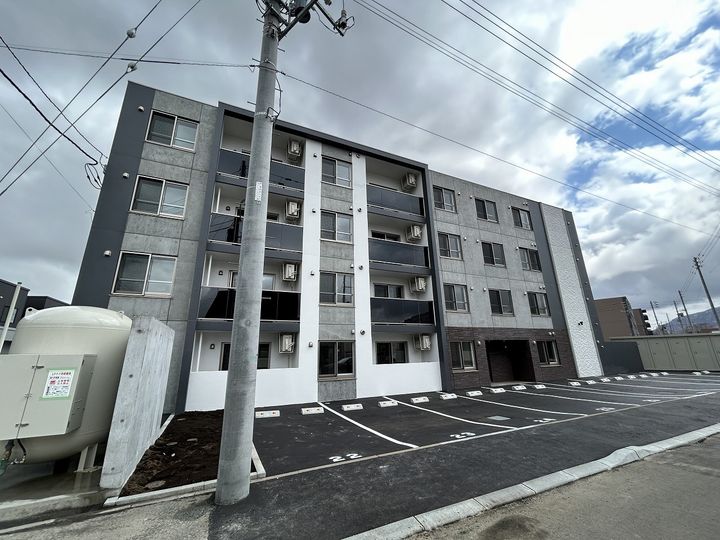 北海道札幌市手稲区星置三条1丁目の賃貸マンションの外観
