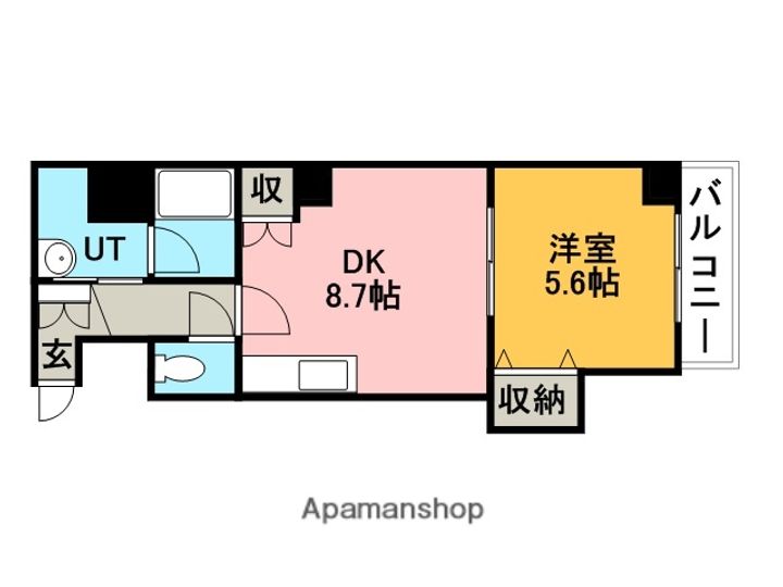 北海道札幌市手稲区前田八条15丁目の賃貸マンションの間取り