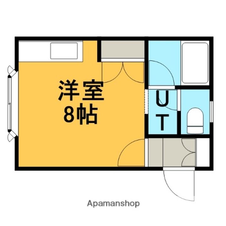 北海道札幌市手稲区前田七条14丁目の賃貸アパートの間取り