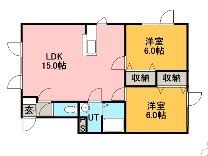 ピュアヒルズ3.70201の間取り