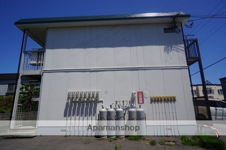 北海道石狩市花川北六条1丁目の賃貸アパートの外観