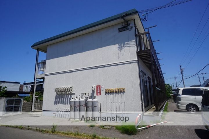 北海道石狩市花川北六条1丁目の賃貸アパートの外観