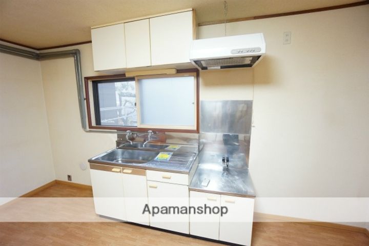 北海道札幌市手稲区手稲本町三条4丁目の賃貸アパートのキッチン