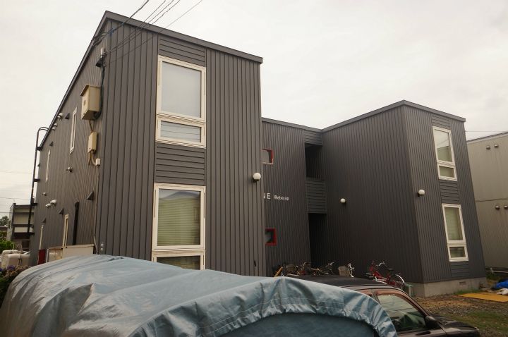 イーワンアベアパート103の外観