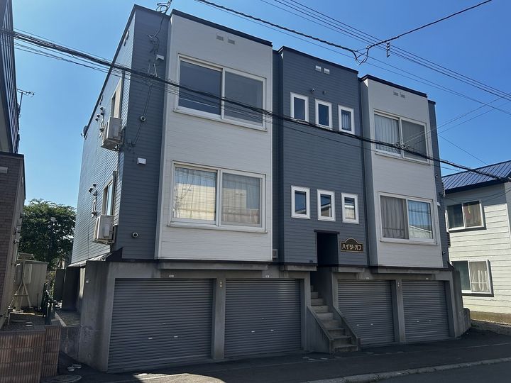 北海道札幌市手稲区星置一条8丁目の賃貸アパートの外観