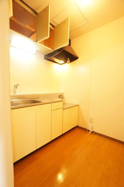 北海道札幌市手稲区新発寒四条6丁目の賃貸アパートのキッチン