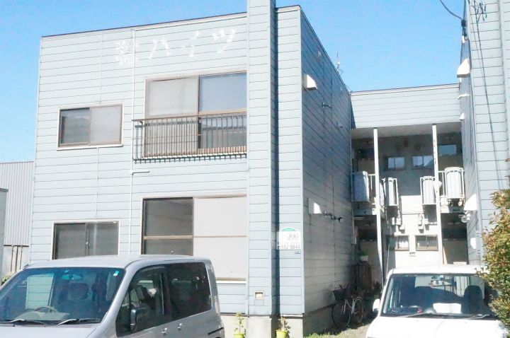 稔ハイツの外観