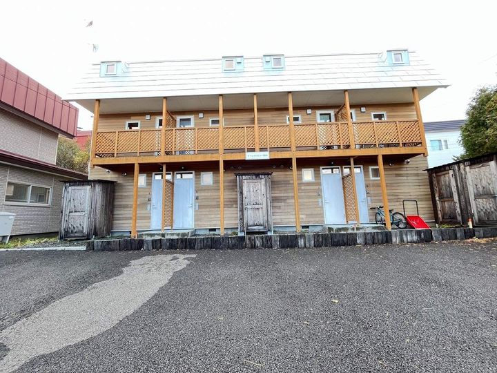 北海道小樽市銭函1丁目の賃貸アパートの外観