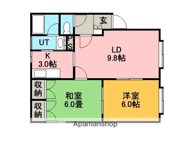 パーク発寒の間取り