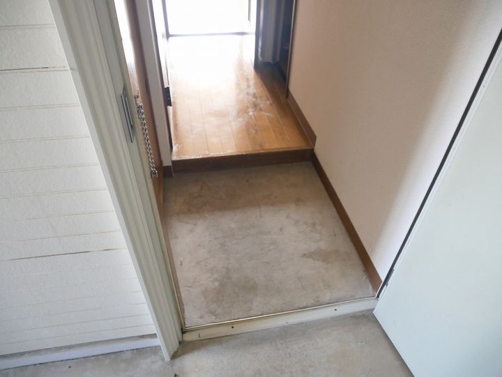 マンションドリームの玄関