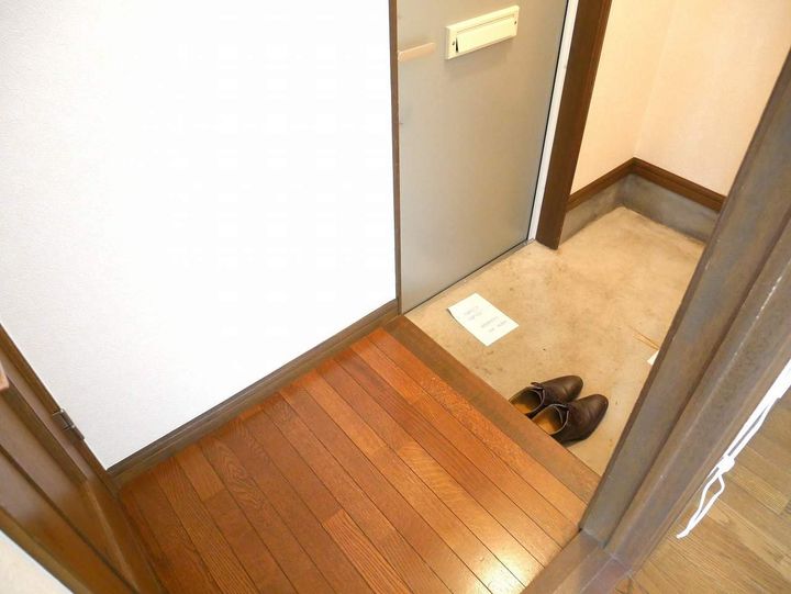 パークマンションⅥの玄関