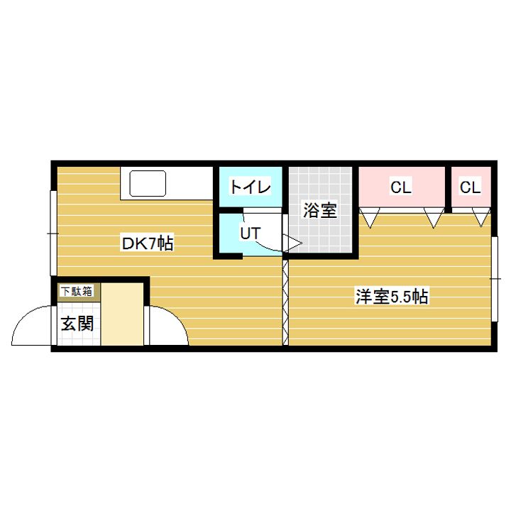 ガルテンラウベの間取り