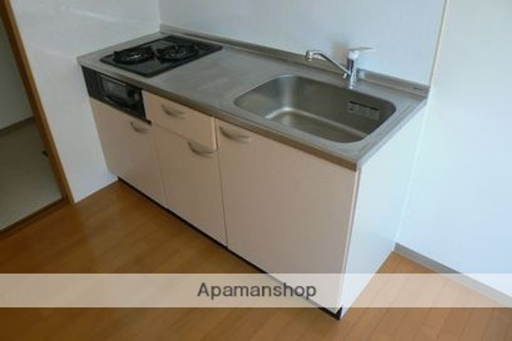 北海道三笠市岡山の賃貸アパートのキッチン
