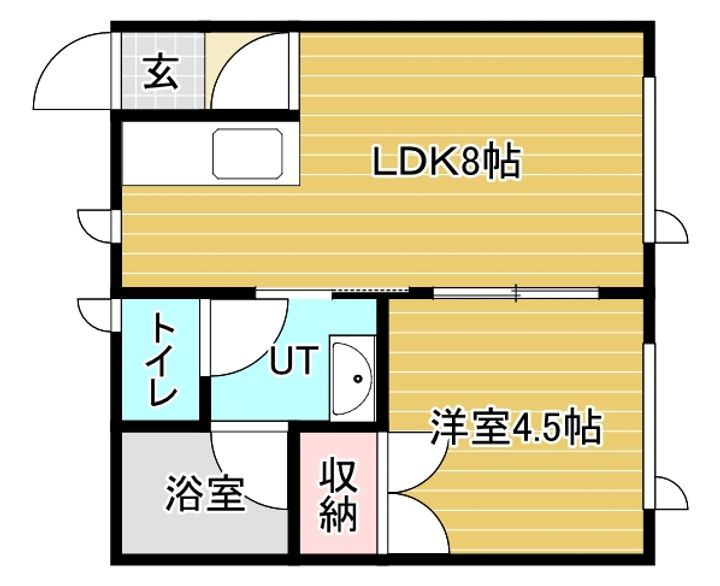 ガーデンヒルズの間取り