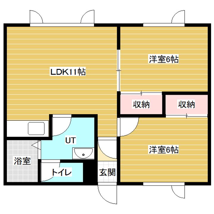 ノーザンストリームの間取り