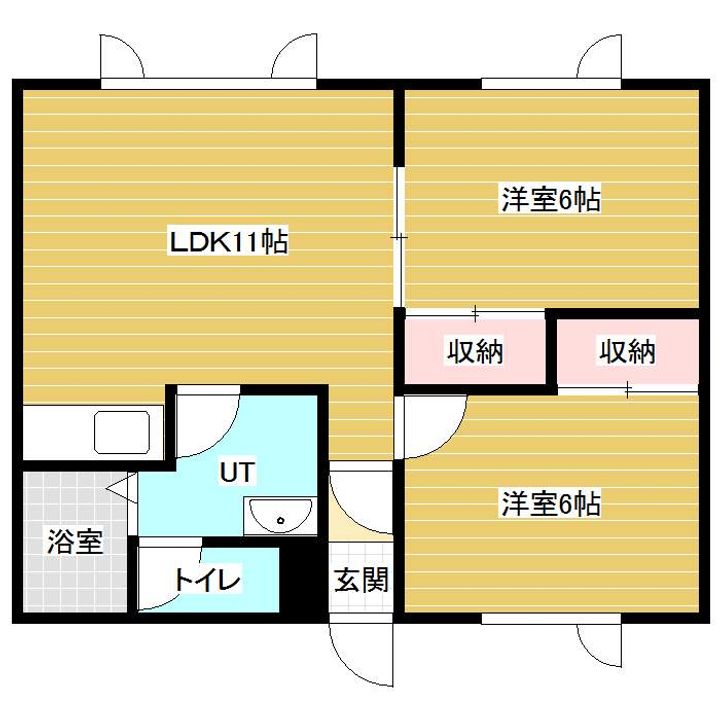 ノーザンストリームの間取り