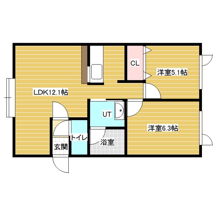 リーベンハイムの間取り