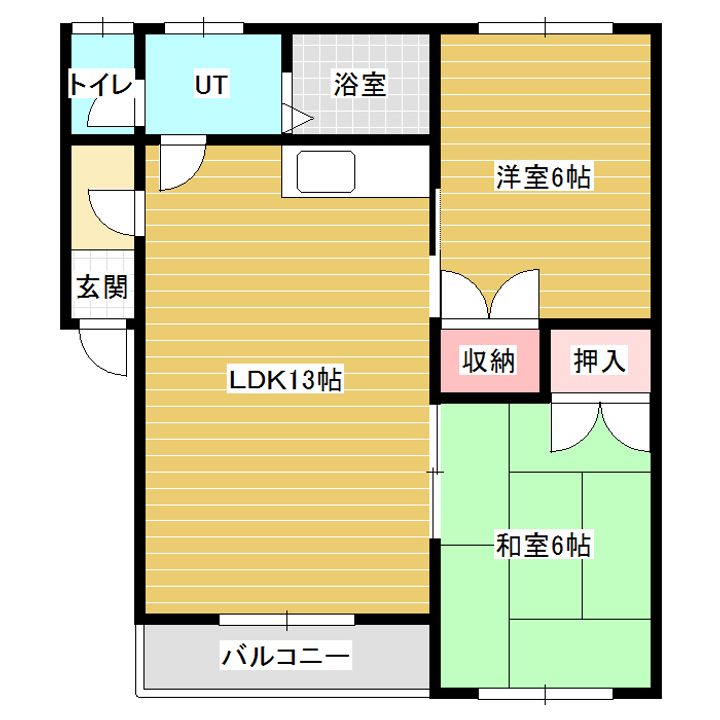 エイトハウスの間取り