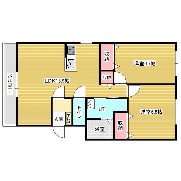 ビバーチェの間取り