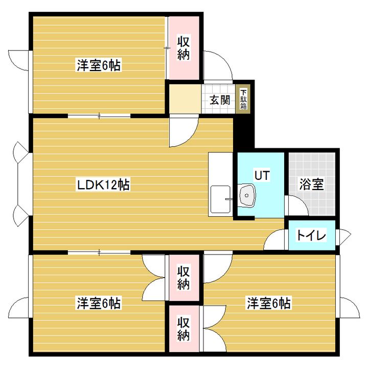 エスポワールGの間取り
