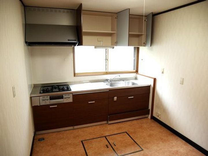 北海道岩見沢市五条東8丁目(一戸建)の賃貸物件のキッチン