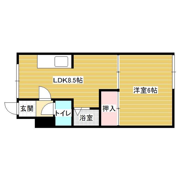 イズミハイツⅡの間取り