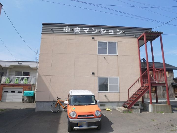 中央マンションの外観