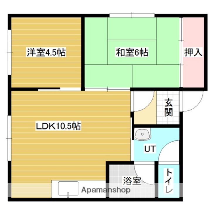 コーポめぐろの間取り