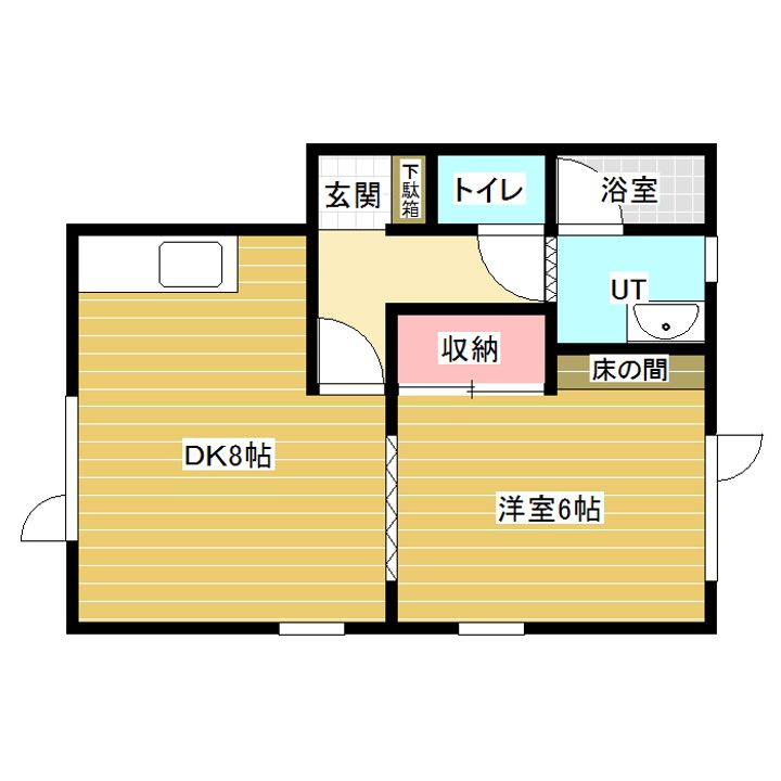 寺西コーポの間取り