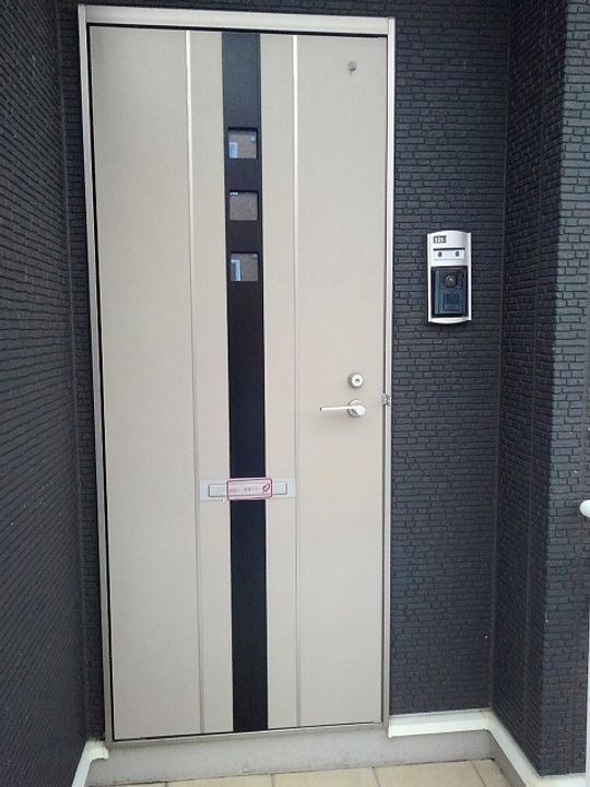 パーク水明 Bの玄関