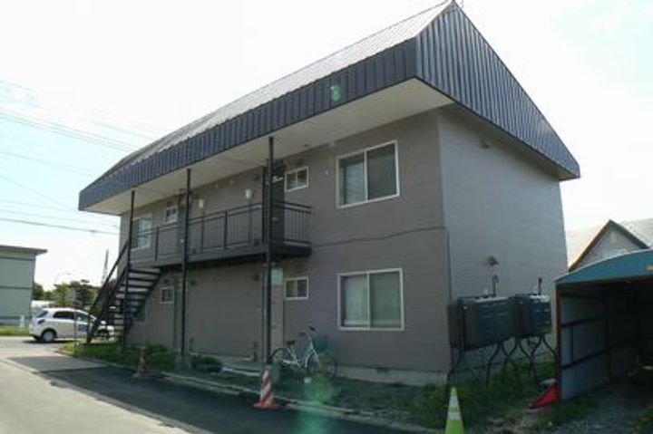 中里ハイツの外観