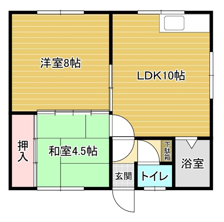 第2みのりマンションの間取り