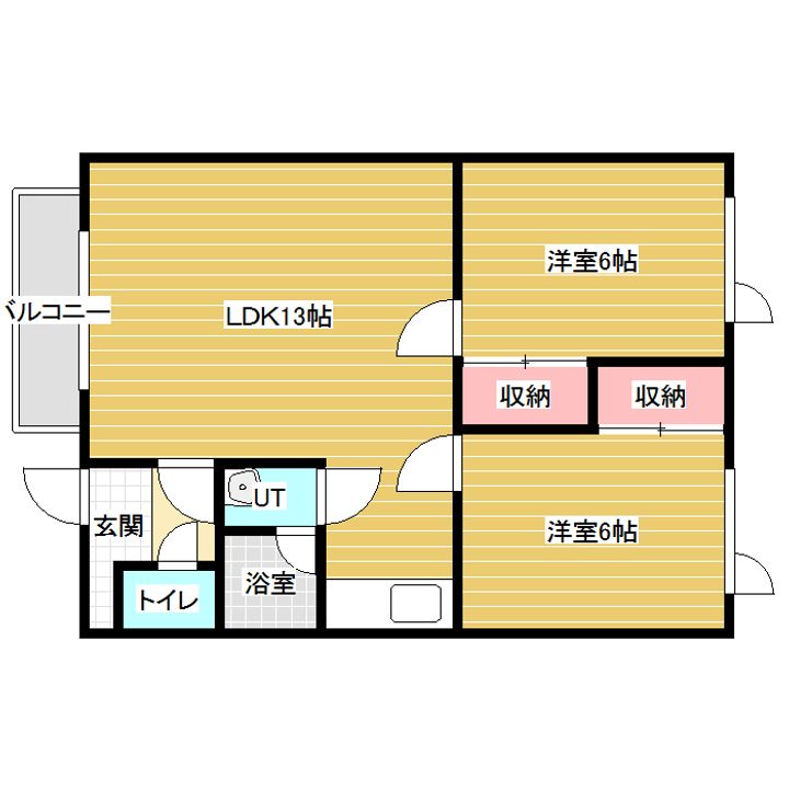 パンジーⅢの間取り