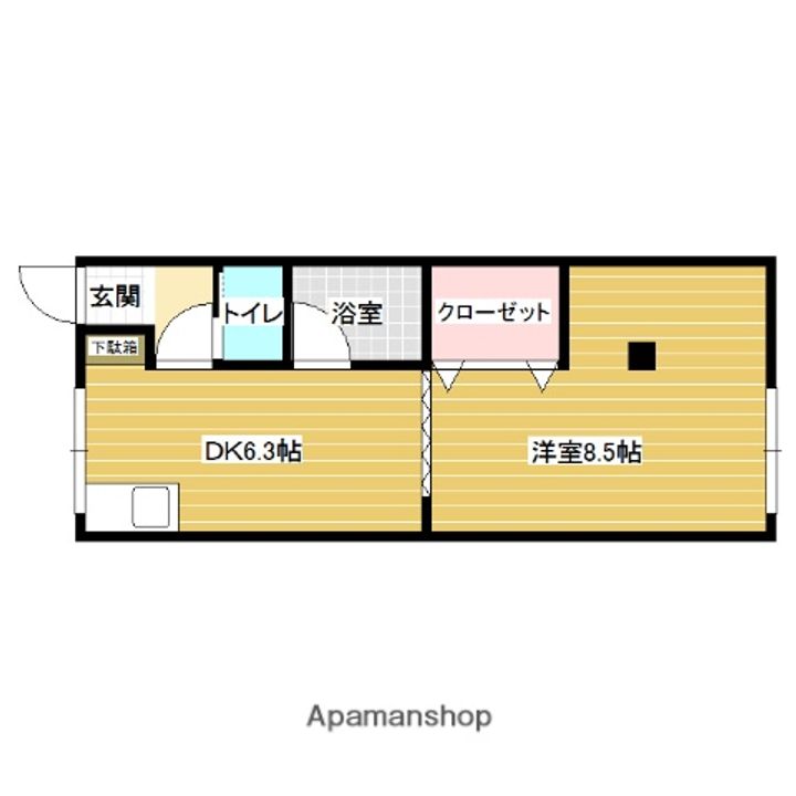 クドウハイツⅢの間取り