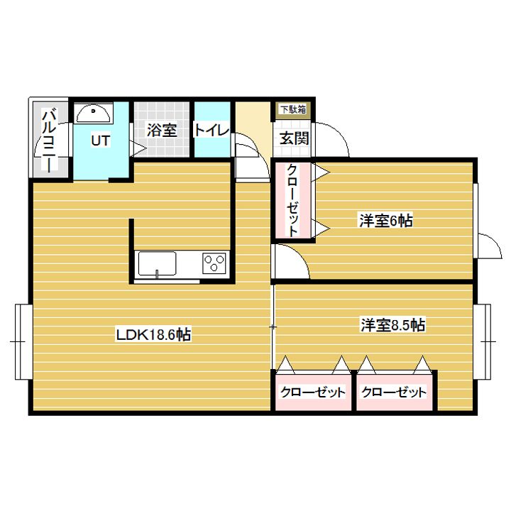 アークヒルズの間取り