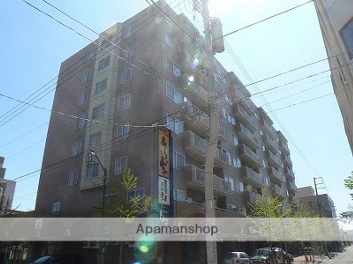 北海道岩見沢市三条西2丁目の賃貸マンションの外観