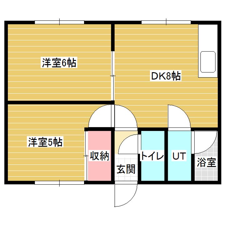 イースト・ヴィラの間取り