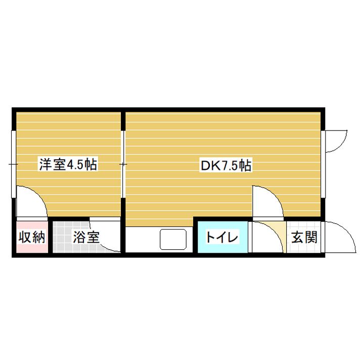 ハイツシャネルの間取り