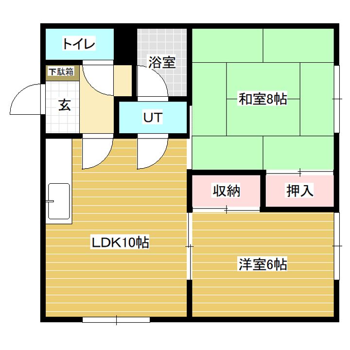 フラワーマンションの間取り